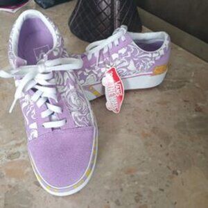 Summer Vans Era Stacked PLATFORM Wavy Daze Sheer Lilac 7.5